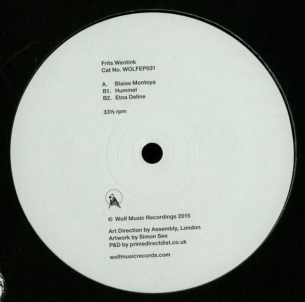 Frits Wentink - WOLFEP031 - Vinyl Record 12" image 1