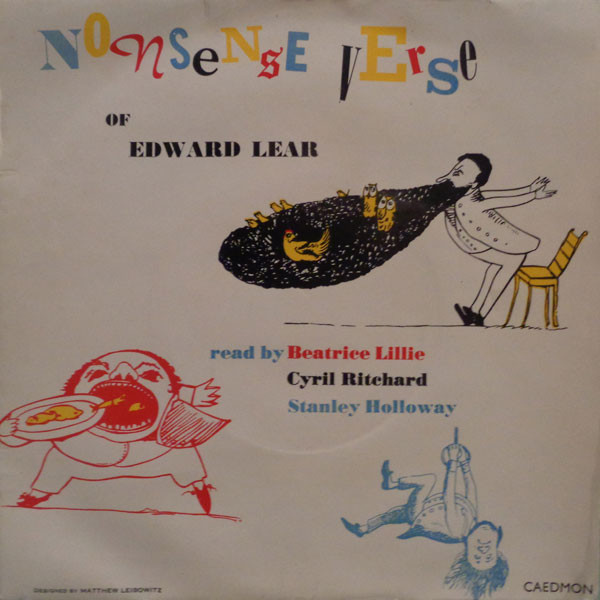 Beatrice Lillie - Nonsense Verse Of Edward Lear - Used Vinyl Record 7 image 1