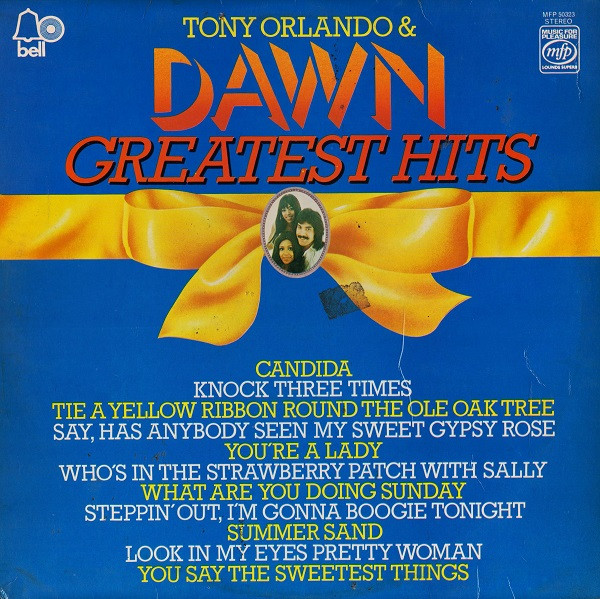 Tony Orlando & Dawn - Greatest Hits - Used Vinyl Record image 1