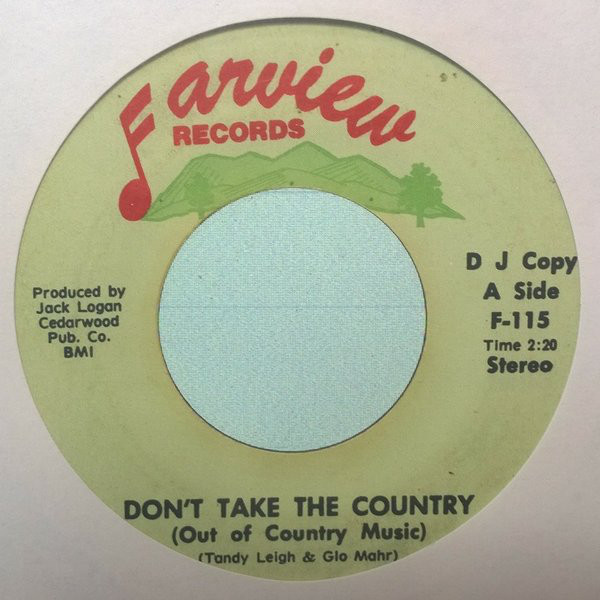 Jan Stark - Don't Take The Country (Out Of Country Music) - Used image 1