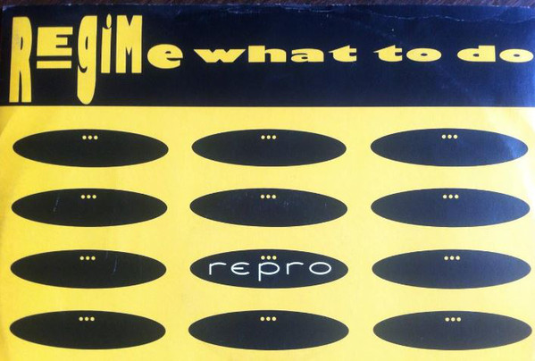 Regime - What To Do - Used Vinyl Record 12" image 1