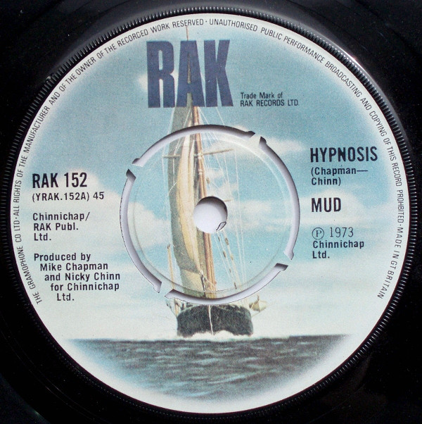 Mud - Hypnosis - Used Vinyl Record 7" image 1