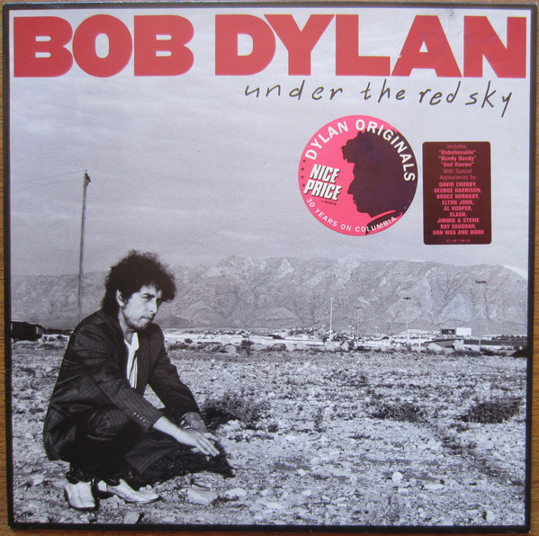 Bob Dylan - Under The Red Sky - Used Vinyl Record image 1