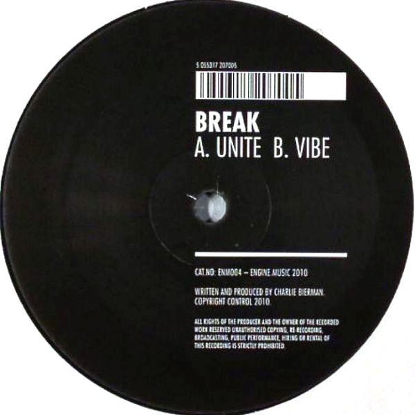 Break - Unite - Vinyl Record 12" image 1