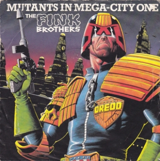 Fink Brothers - Mutants In Mega-City One - Used Vinyl Record 7" image 1