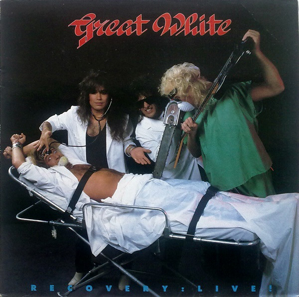 Great White - Recovery: Live! - Used Vinyl Record image 1