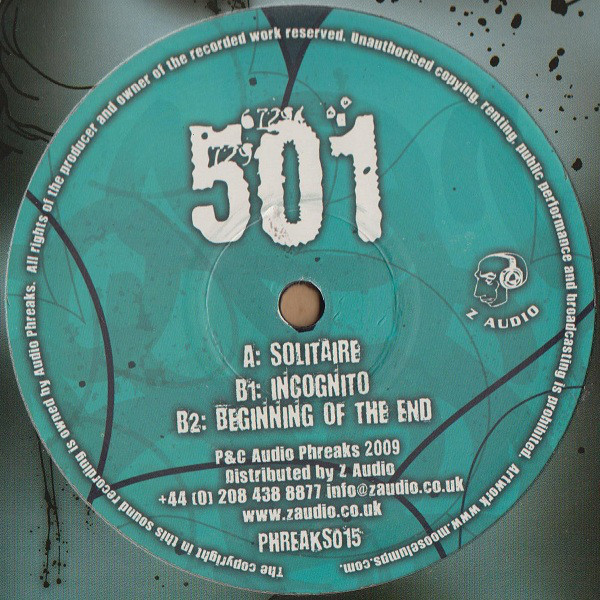 501 - Solitaire - Vinyl Record 12" image 1