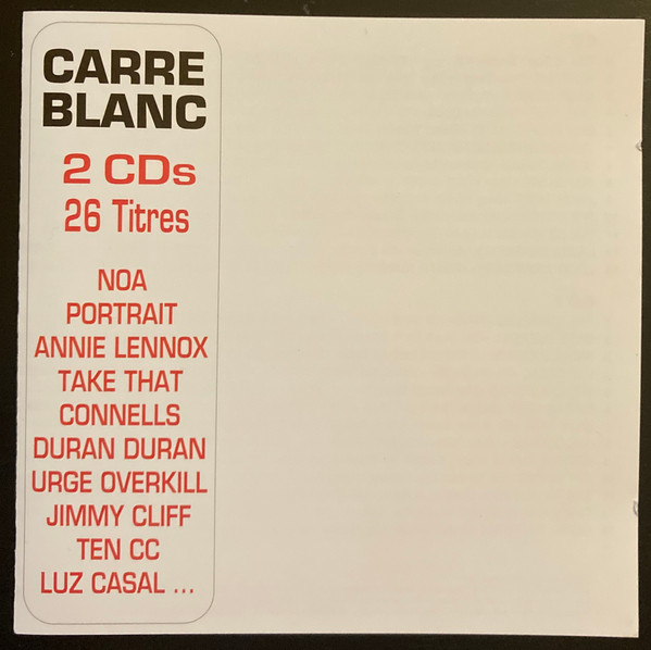 Various - Carre Blanc - Les Disques Calins Des Nuits Calines - Used CD image 1