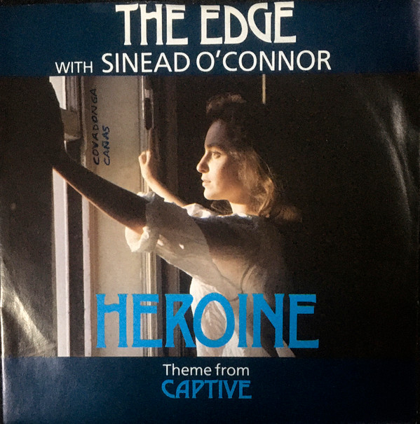 Edge - Heroine (Theme From "Captive") - Used Vinyl Record 7" image 1