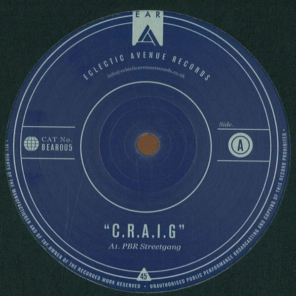 PBR StreetGang - C.R.A.I.G. - Vinyl Record 12" image 1