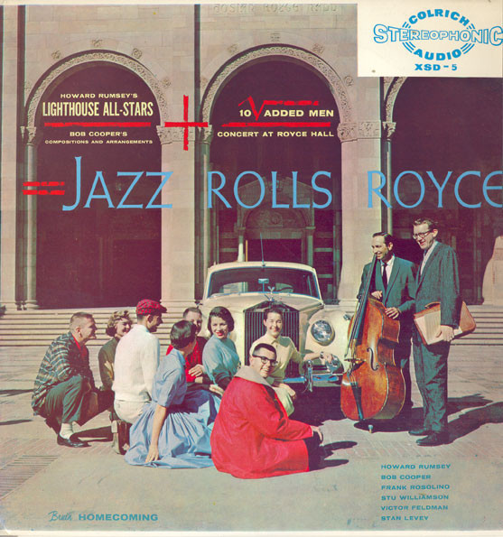 Howard Rumsey's Ligh - Jazz Rolls Royce - Used Vinyl Record Album image 1