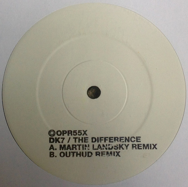 DK7 - Difference (Remixes) - Used Vinyl Record 12" image 1