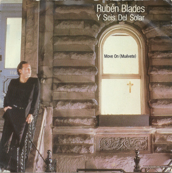 Ruben Blades - Move On (Muevete) - Used Vinyl Record 7" image 1