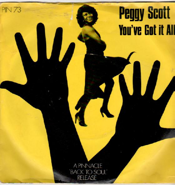 Peggy Scott - You've Got It All - Used Vinyl Record 7" image 1