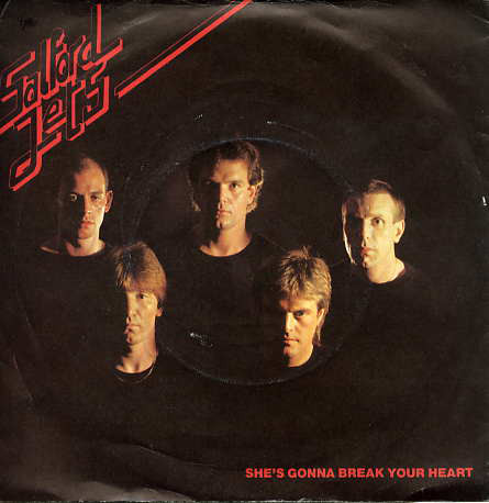 Salford Jets - She's Gonna Break Your Heart - Used Vinyl Record 7" image 1