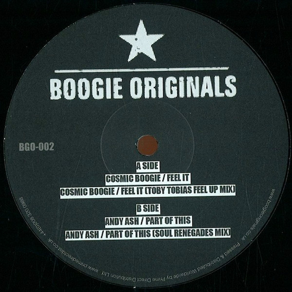 Cosmic Boogie - Feel It - Vinyl Record 12" image 1
