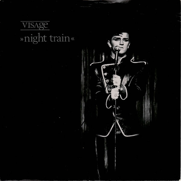 Visage - Night Train - Used Vinyl Record 7" image 1
