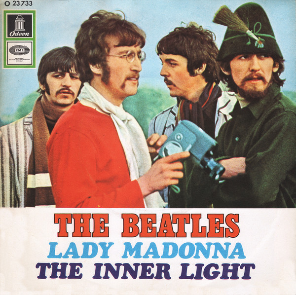 Beatles - Lady Madonna / The Inner Light - Used Vinyl Record 7" image 1