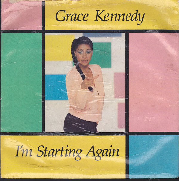 Grace Kennedy - I'm Starting Again - Used Vinyl Record 7" image 1