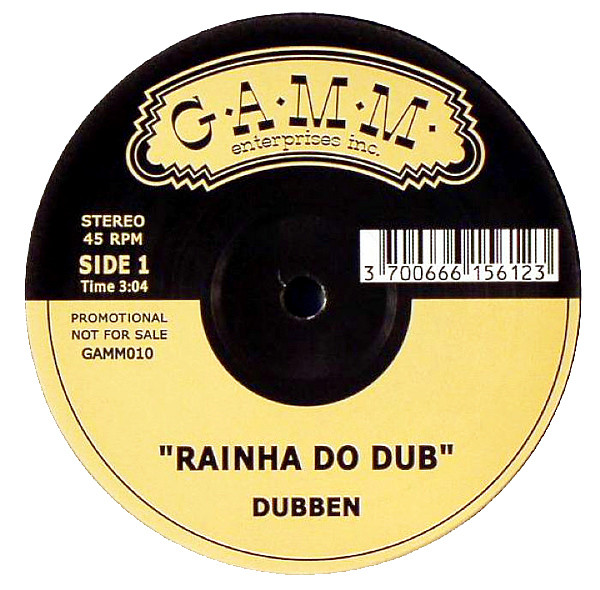 Dubben - Rainha Do Dub EP - Vinyl Record 12" image 1