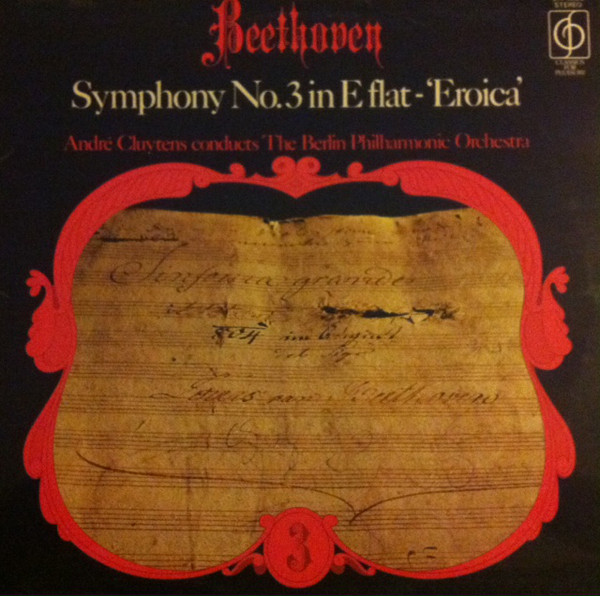 Ludwig van Beethoven - Symphony No.3 In E Flat - 'Eroica' - Used Viny image 1