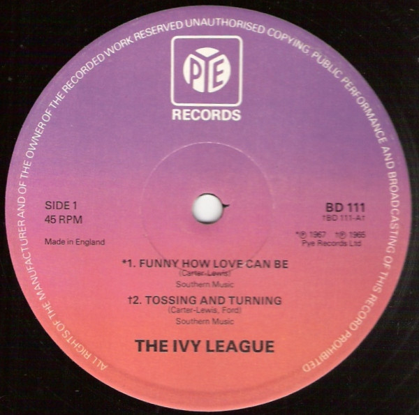 Ivy League - Funny How Love Can Be - Used Vinyl Record 12" image 1