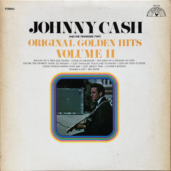 Johnny Cash & The Te - Original Golden Hits Volume II - Used Vinyl Re image 1