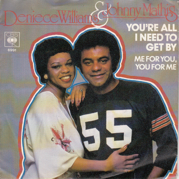 Deniece Williams - You're All I Need To Get By - Used Vinyl Record 7" image 1