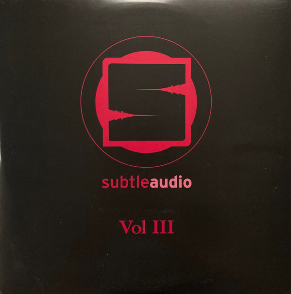 Various - Subtle Audio Vol III - Vinyl Record 12" image 1