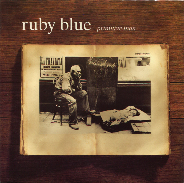 Ruby Blue - Primitive Man - Used Vinyl Record 7" image 1
