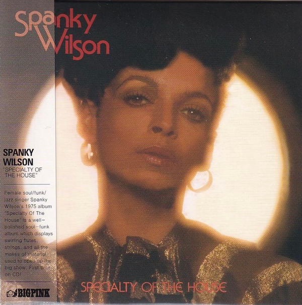 Spanky Wilson - Specialty Of The House - CD image 1
