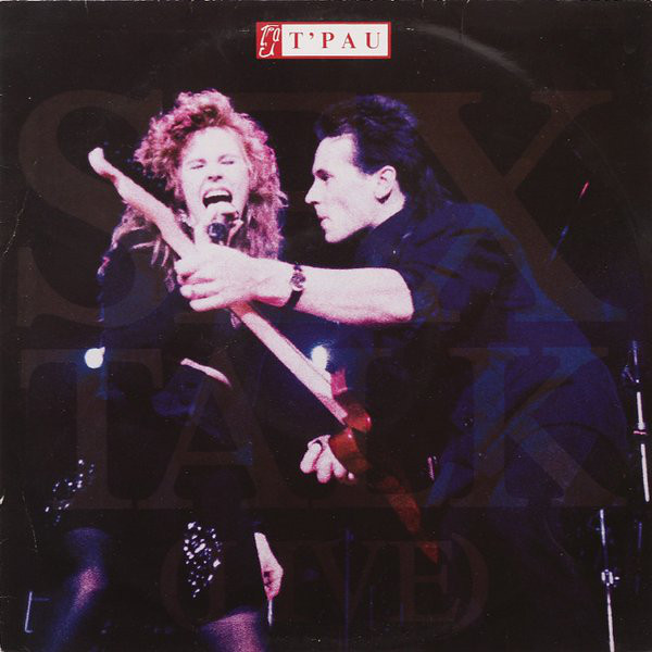 T'Pau - Sex Talk (Live) - Used Vinyl Record 12" image 1
