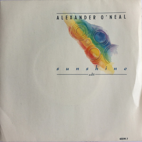 Alexander O'Neal - Sunshine (Edit) - Used Vinyl Record 7" image 1