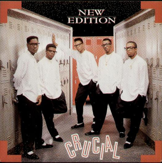 New Edition - Crucial - Used Vinyl Record 7" image 1