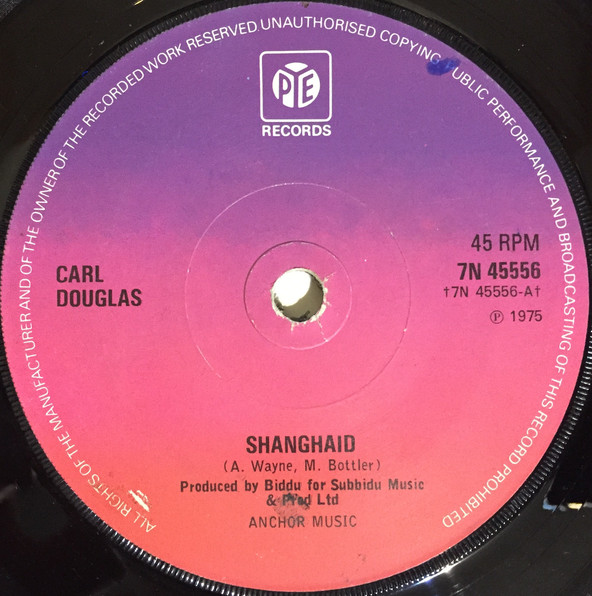 Carl Douglas - Shanghaid - Used Vinyl Record 7" image 1