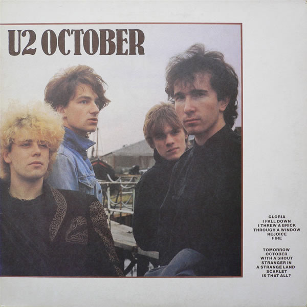 U2 - October - Used Vinyl Record image 1