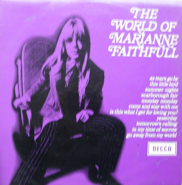 Marianne Faithfull - World Of - Used Vinyl Record image 1