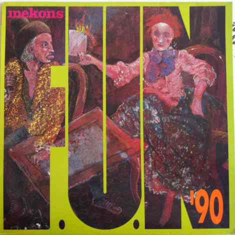 Mekons - F.U.N. '90 - Used Vinyl Record 12" image 1
