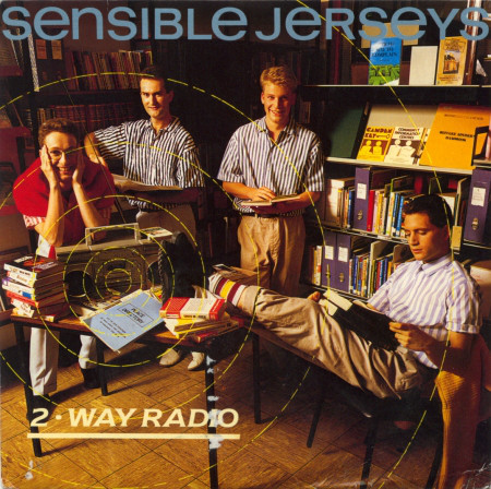 Sensible Jerseys - 2 Way Radio - Used Vinyl Record 7" image 1