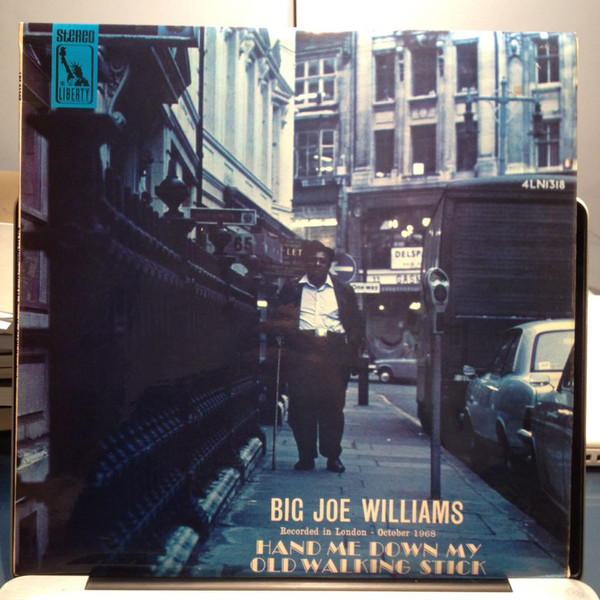 Big Joe Williams - Hand Me Down My Old Walking Stick - Used Vinyl Record image 1
