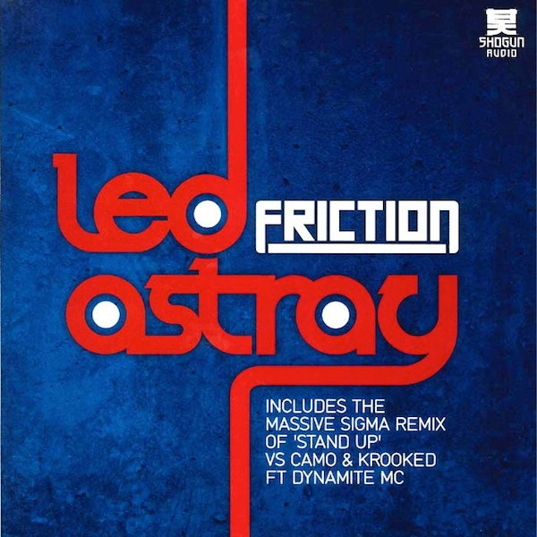 DJ Friction - Led Astray / Stand Up (Sigma Remix) - Vinyl Record 12" image 1