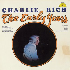 Charlie Rich - Early Years - Used Vinyl Record image 1