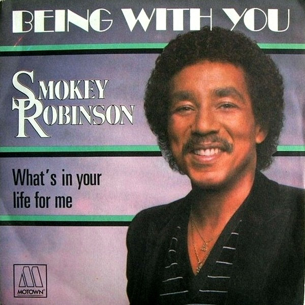 Smokey Robinson - Being With You - Used Vinyl Record 7" image 1