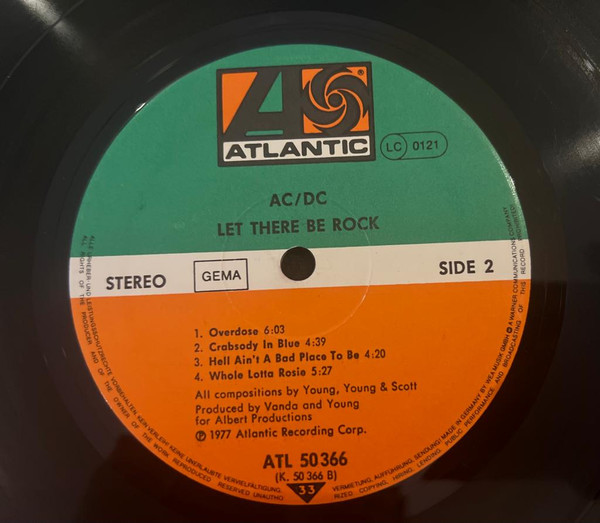 AC/DC - Let There Be Rock - Used Vinyl Record image 1