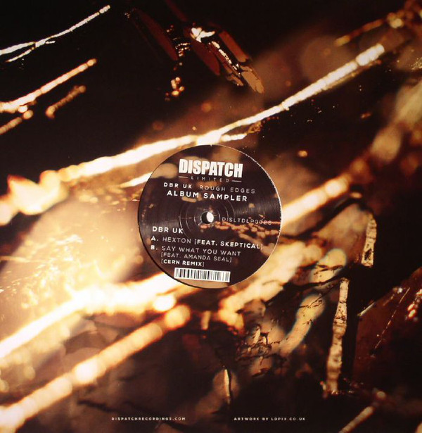 DBR UK - Rough Edges Album Sampler - Vinyl Record 10" image 1