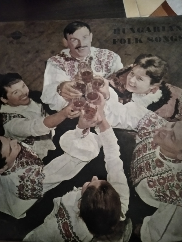 Magyar Allami Nepi E - Hungarian Folk Songs - Used Vinyl Record image 1