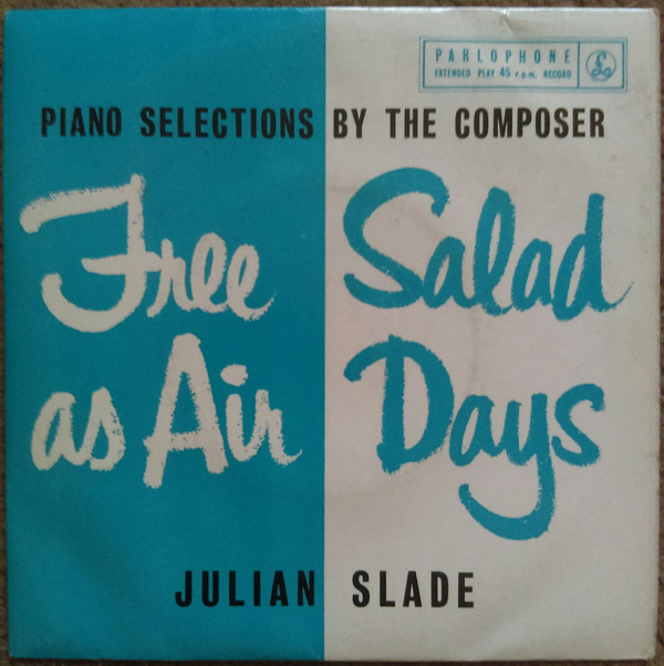 Julian Slade - Free As Air - Used Vinyl Record 7" image 1