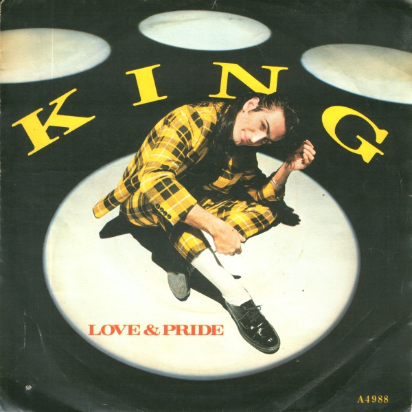 King - Love & Pride - Used Vinyl Record 7" image 1
