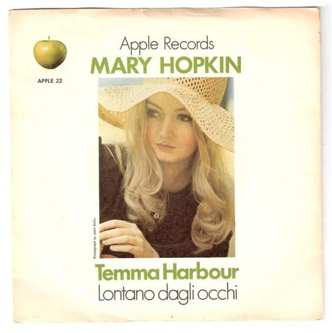 Mary Hopkin - Temma Harbour - Used Vinyl Record 7" image 1