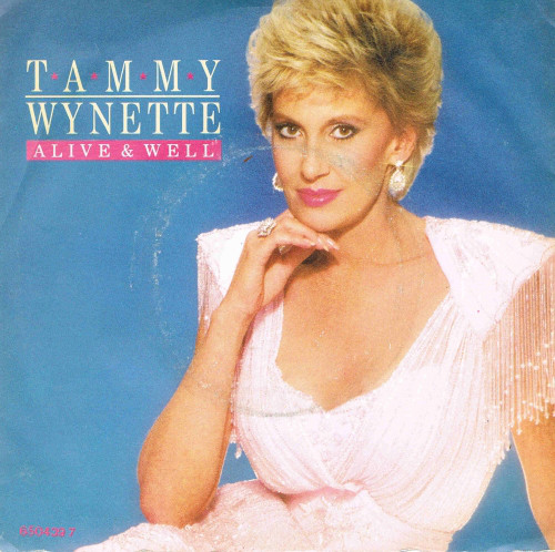 Tammy Wynette - Alive & Well - Used Vinyl Record 7" image 1